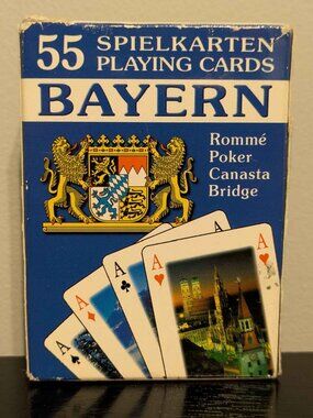 Bavaria souvenir playing card deck